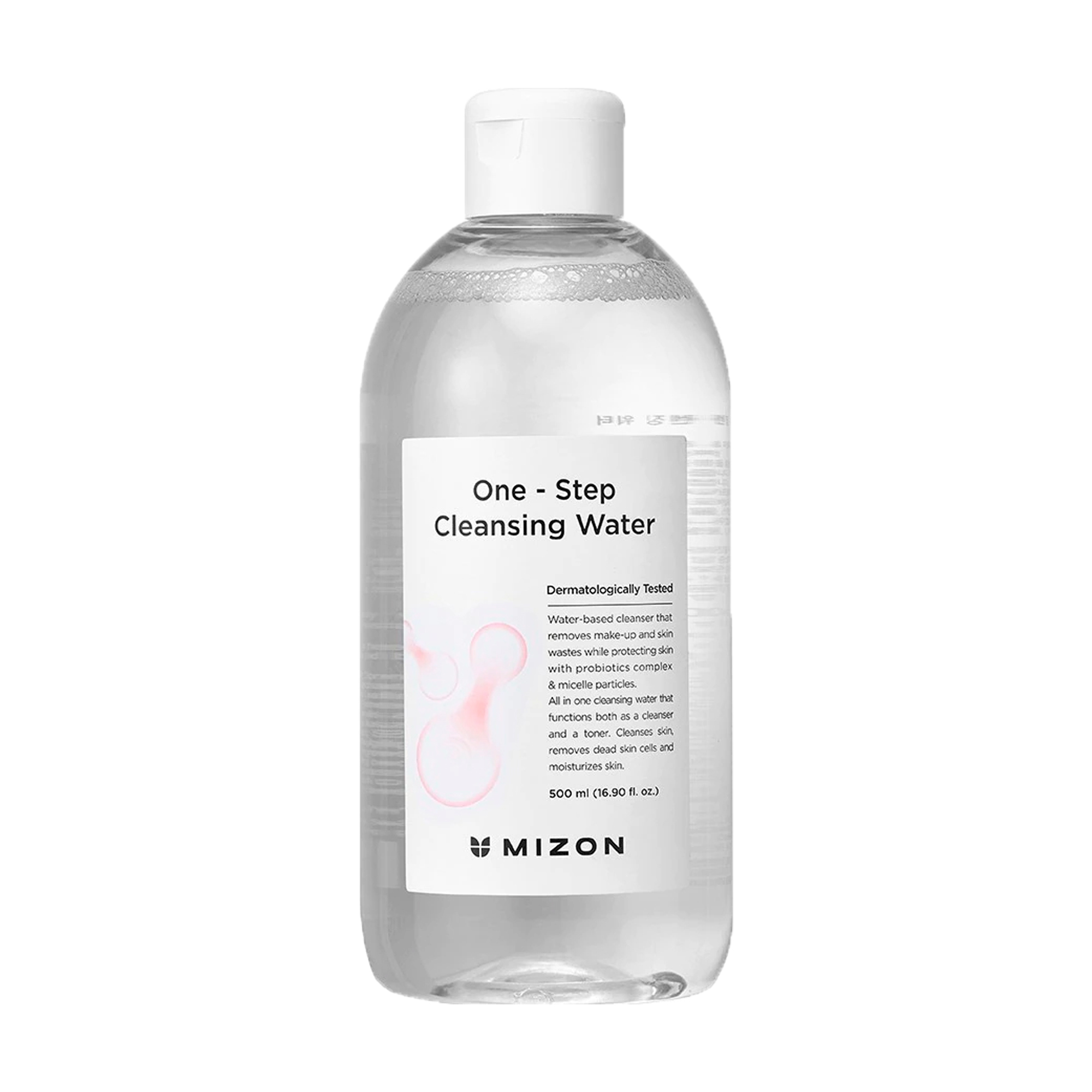 Міцелярна вода для обличчя Mizon One Step Cleansing Water, 500 мл